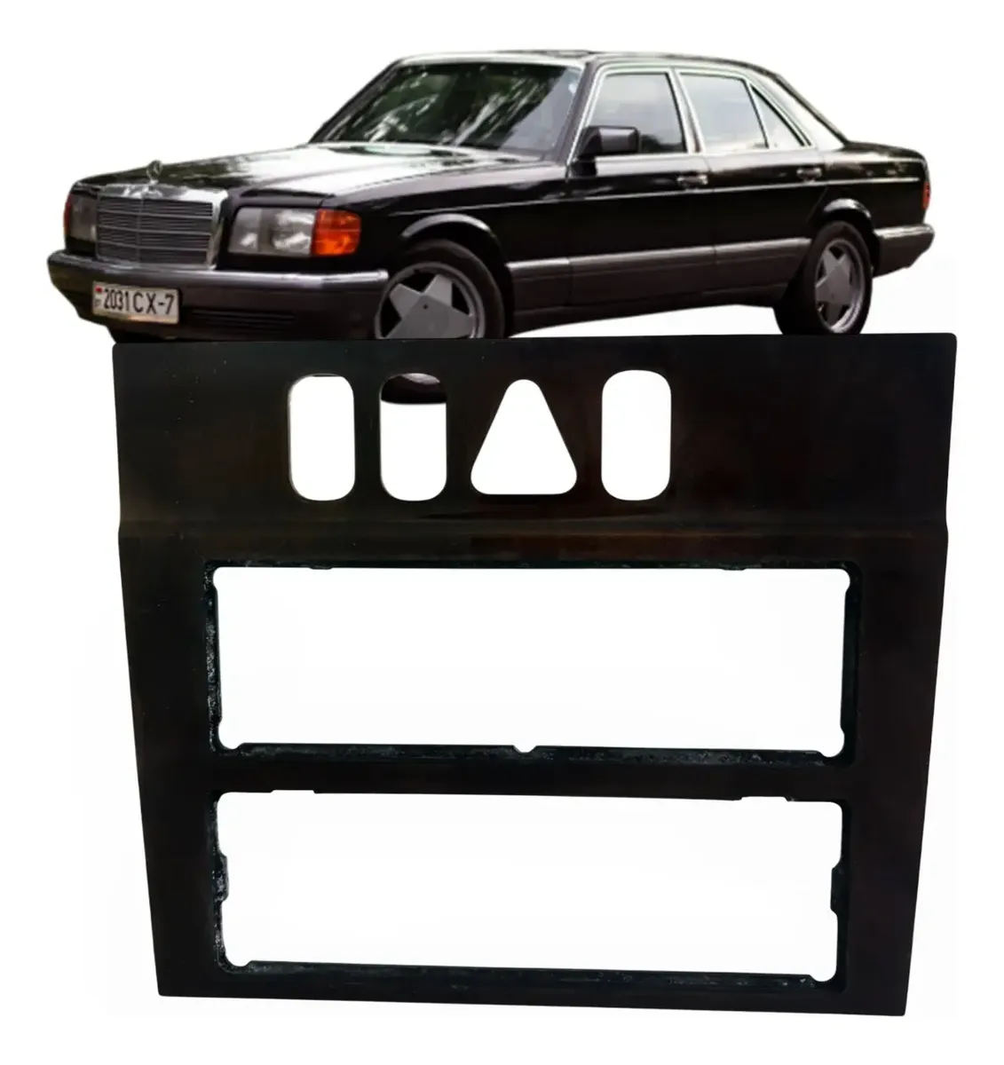 Moldura Painel Central Mercedes-benz W126 Original